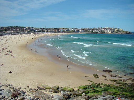 Playa surfera de Bondi Beach Australia