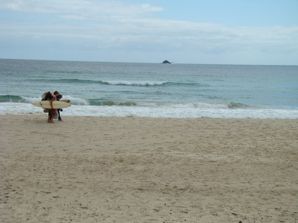 Backpackers in Byron Bay