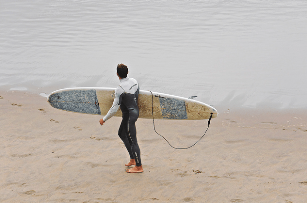 Maniobras longboard surf