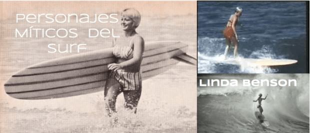 Personaje del surf Linda Benson