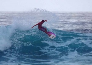 cutback surf maniobra