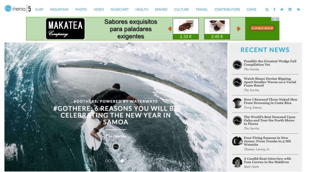 mejores webs surf ingles