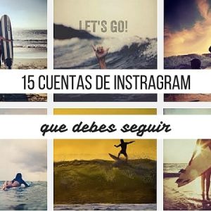 Cuentas de surf instagram que debes seguir