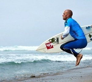 Calentar antes de surfear