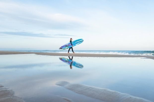 Traje de surf ecologico